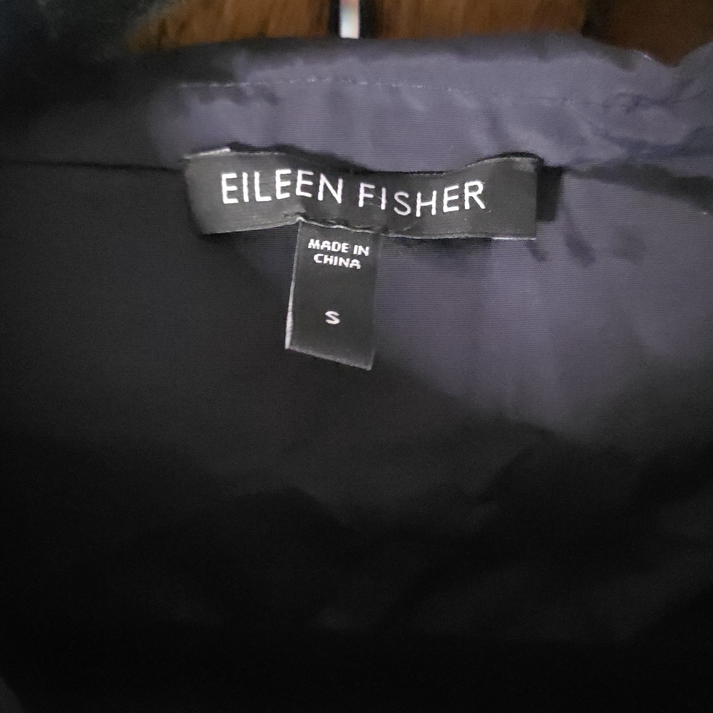 🌟 Eileen Fisher Women's Deep Blue Windbreaker - Picture 2 of 6